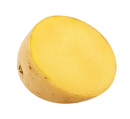 Fresh potato isolated on white background  with clipping path
