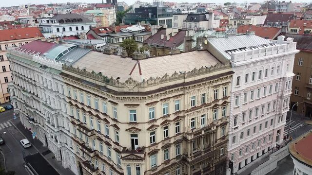 A few beautiful buildings of Prague