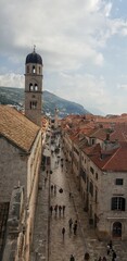 Fototapeta premium Del capítulo de juego de tronos. el paseo de la vergüenza. Dubrovnik. 