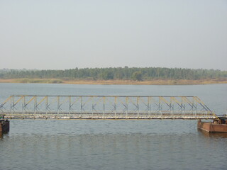 Mukutmanipur Dam in Bankura at the confluence of Kangsabati and Kumari Rivers