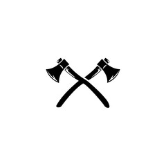 ax icon. Element of construction tools for mobile concept and web apps. Detailed ax illustration can be used for web and mobile. Emblem design on white background