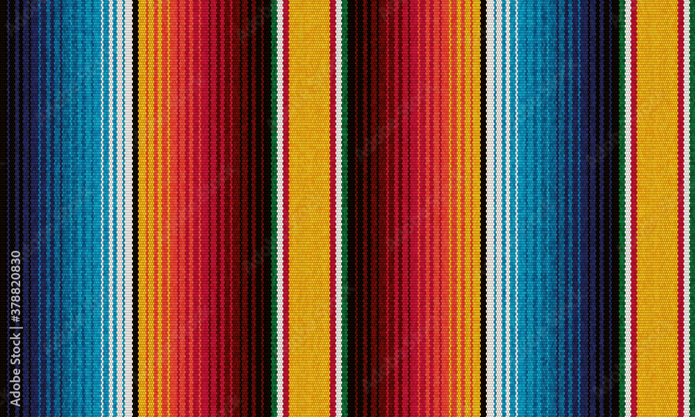 Aufkleber detail seamless color background. texture pattern for continuous replicate. mexican rug pattern. serape stripes vector