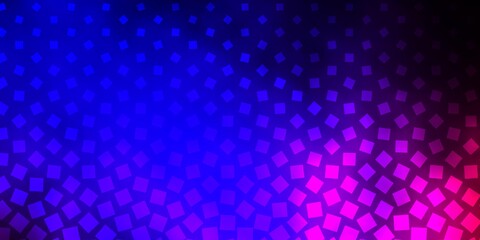 Obraz premium Dark Blue, Red vector template in rectangles. Illustration with a set of gradient rectangles. Template for cellphones.