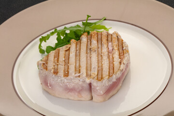 Grilled tuna steak