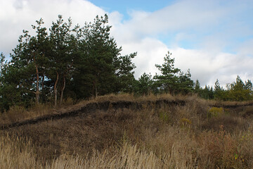 rural surroundings in early autumn