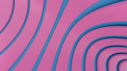 3d render abstract composition matte