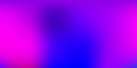 Dark Purple, Pink vector abstract blur template.