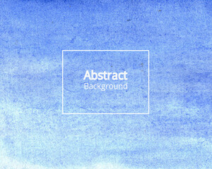 Abstract blue watercolor background design 