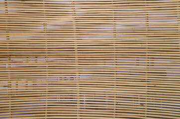 nature background of brown handicraft weave texture rattan surfac