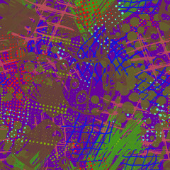 Grunge background of a chaotic pattern