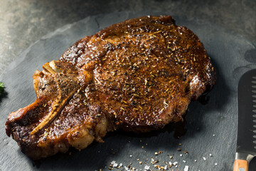 Grass Fed Cooked Ribeye Steak