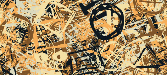 Fototapeta na wymiar Grunge background of a chaotic pattern