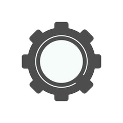 Gear icon. Development sign. Teamwork concept. Vector illustration