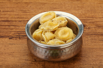 Dumplings with meat and spices