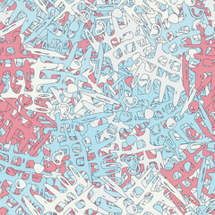 Grunge background texture. Abstract pattern of chaotic elements. Art object