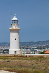 Fototapeta na wymiar Paphos lighthouse