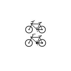 Fototapeta na wymiar bike logo icon vector design