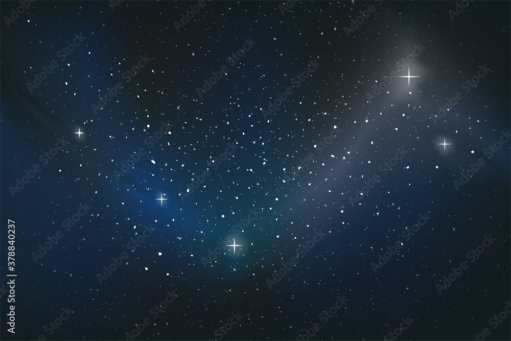 Canvas Prints creative design of space background