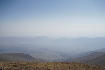 landscape mountain in the morning