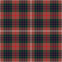 Fraser Hunting Modern Tartan Seamless Pattern - Repeating pattern design of Hunting Modern tartan