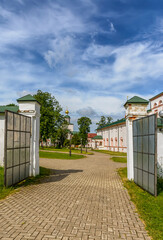 Obraz premium East gate. Valdai Iversky Bogoroditsky Svyatoozersky
