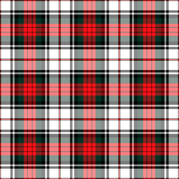 MacDuff Dress Modern Tartan Seamless Pattern - Repeating pattern design of Dress Modern tartan