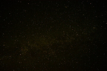 Faint starts in the night sky south of Flagstaff, Arizona, USA 