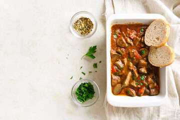 Peri-peri chicken livers