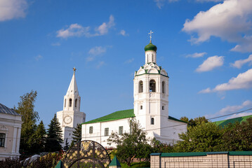 Fototapeta na wymiar Vvedenskaya Church of St. John the Baptist monastery of Kazan, Russia.