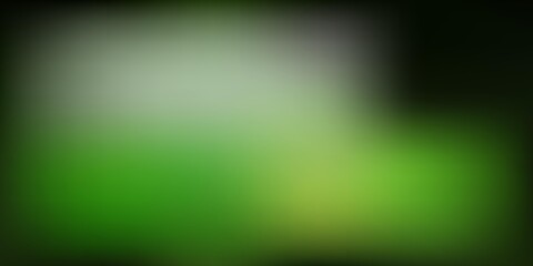 Light Green, Yellow vector abstract blur drawing.