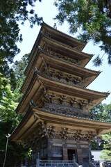 善法寺（ぜんぽうじ）／ 山形県鶴岡市にある善法寺は、2015年11月17日付で建造物６棟が正式に国の登録有形文化財になりました。登録された建造物は、江戸末期から明治の初めに建てられた龍王殿、五百羅漢堂、龍華庵、五重塔、山門、総門の６件です。善宝寺は平安時代、妙達上人が開いた龍華寺に始まる曹洞宗寺院であり、小田原の最乗寺、豊川の妙厳寺とともに曹洞宗三大祈願所のひとつです。