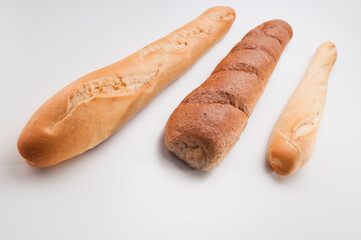 Close-up of baguettes