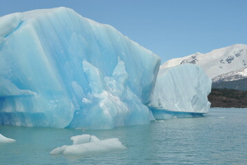 Fototapeta na wymiar glaciar