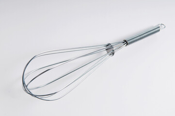 Close-up of a wire whisk