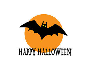 ハロウィンの蝙蝠