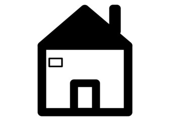 home icon vector - illustration vector
