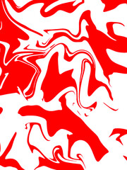 light red and white abstract banner watercolor luxury liquid pattern color on white.