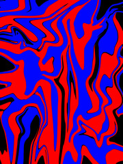 abstract blue and red watercolor luxury galaxy pattern color on black.