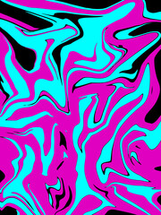 abstract purple and sea blue watercolor luxury galaxy pattern color on black.