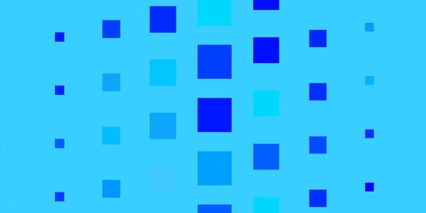 Light BLUE vector backdrop with rectangles. Abstract gradient illustration with rectangles. Pattern for websites, landing pages.