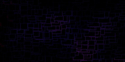 Dark Purple, Pink vector background in polygonal style. Abstract gradient illustration with colorful rectangles. Pattern for commercials, ads.