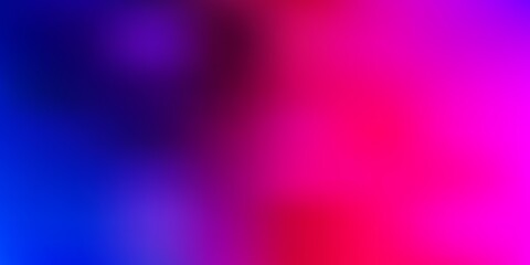 Light blue, red vector blur template.