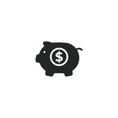 Money saving vector icon images