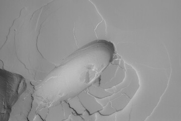 Close up of flour texture