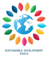 Sustainable Development Goals. Illustration EPS