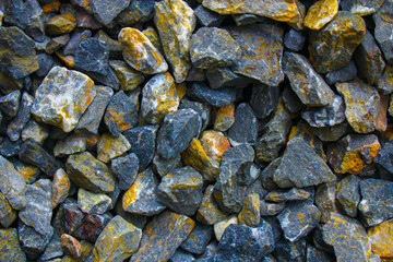 beautyful Colorful Pebble mineral,Stone background