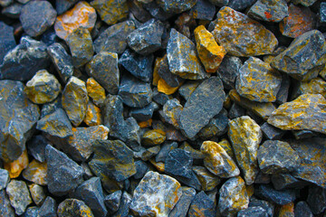 beautyful Colorful Pebble mineral,Stone background