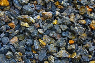 beautyful Colorful Pebble mineral,Stone background