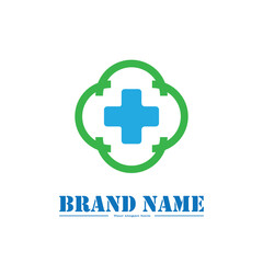Health Logo Design Icon Medical 