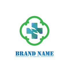 Health Logo Design Icon Medical 